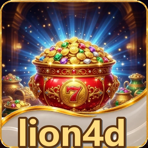 Kartu katalog lion4d menampilkan penjelasan singkat, versi/ukuran acuan paket inti, dan skor